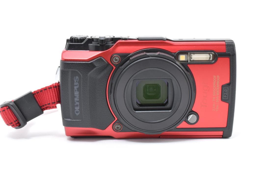 美品 OLYMPUS TOUGH TG-6 4K レッド デジタルカメラ