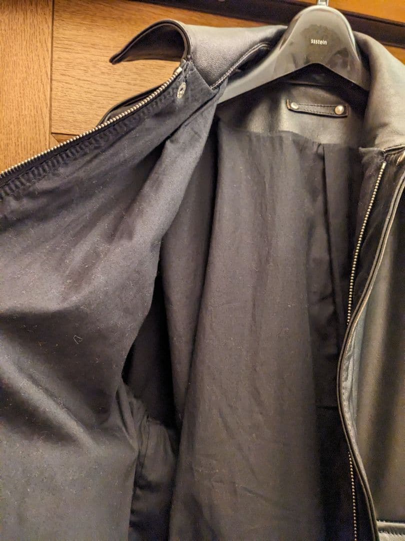 ジャケット・アウター stein COW LEATHER VINTAGE FLIGHT JACKET