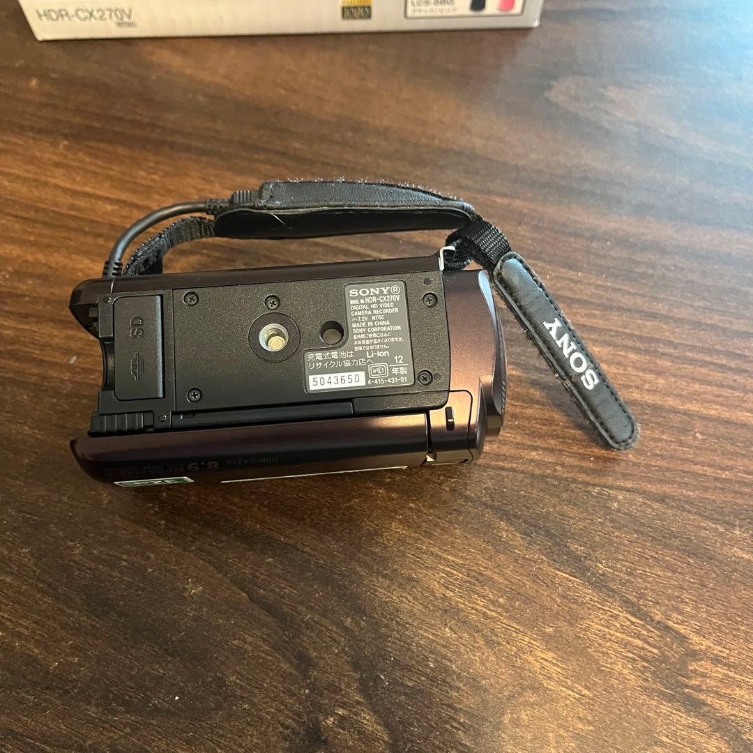 SONY HDビデオカメラ Handycam HDR-CX270V(T)