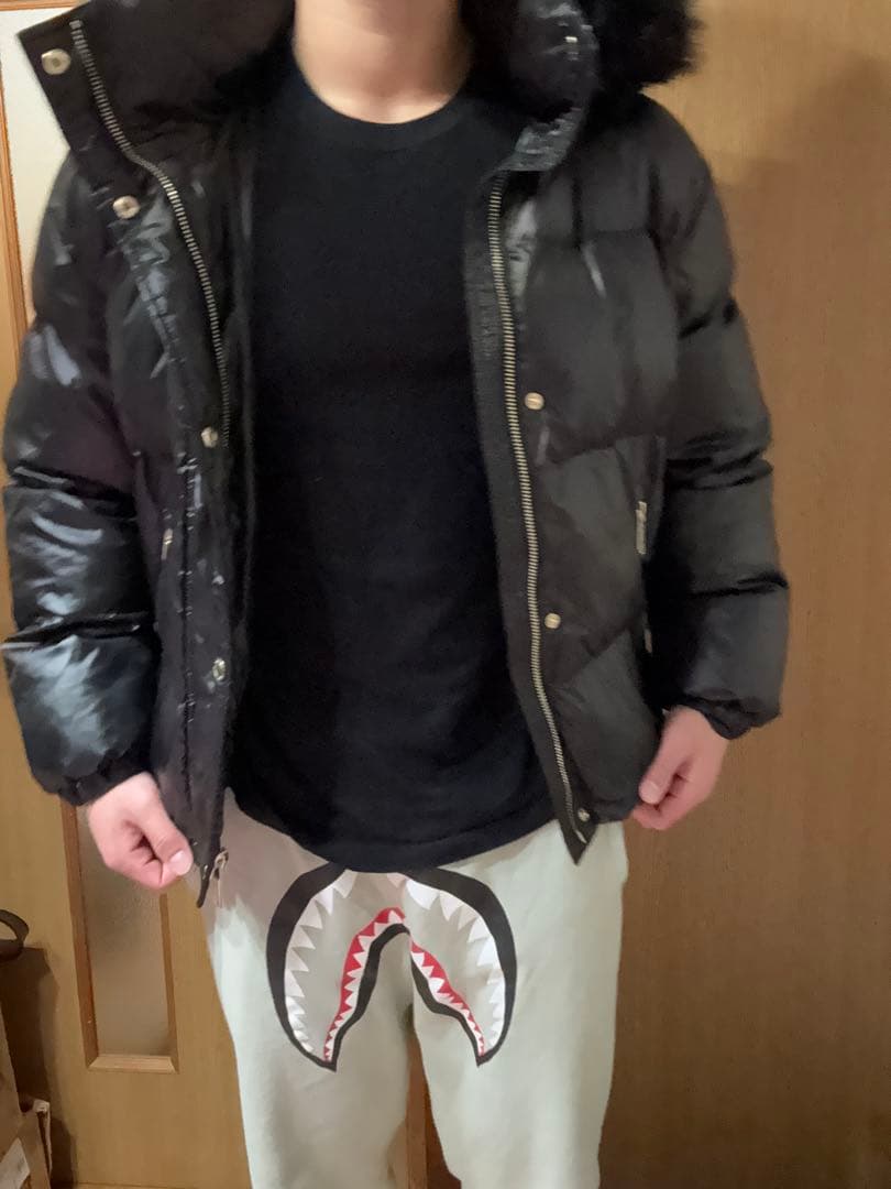 マイケルコース　ダウンジャケット　黒　M　ファー　フード　2WAY