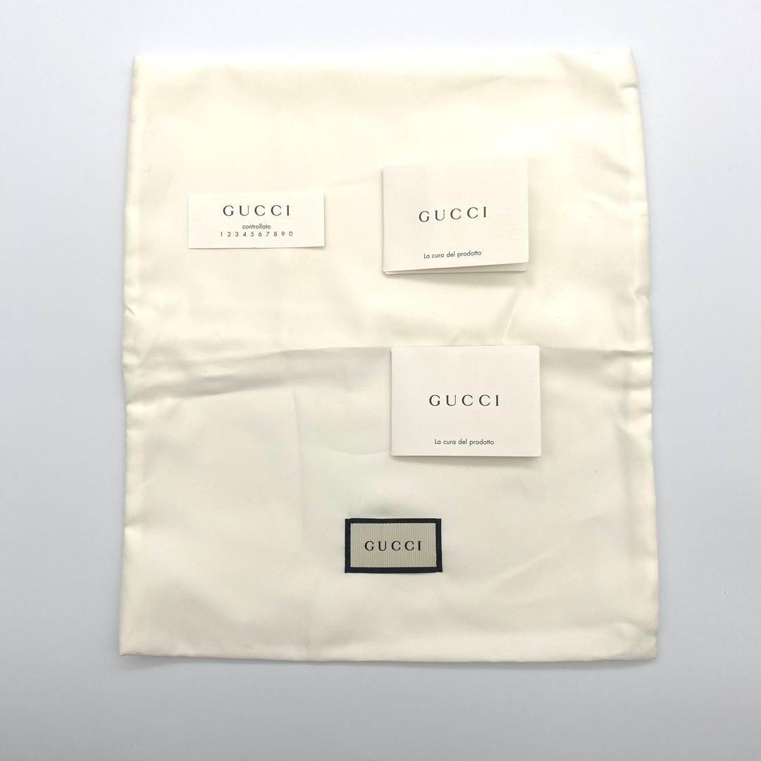 美品 GUCCI グッチ マイクロ シマ ラウンドファスナー 長財布 箱付き