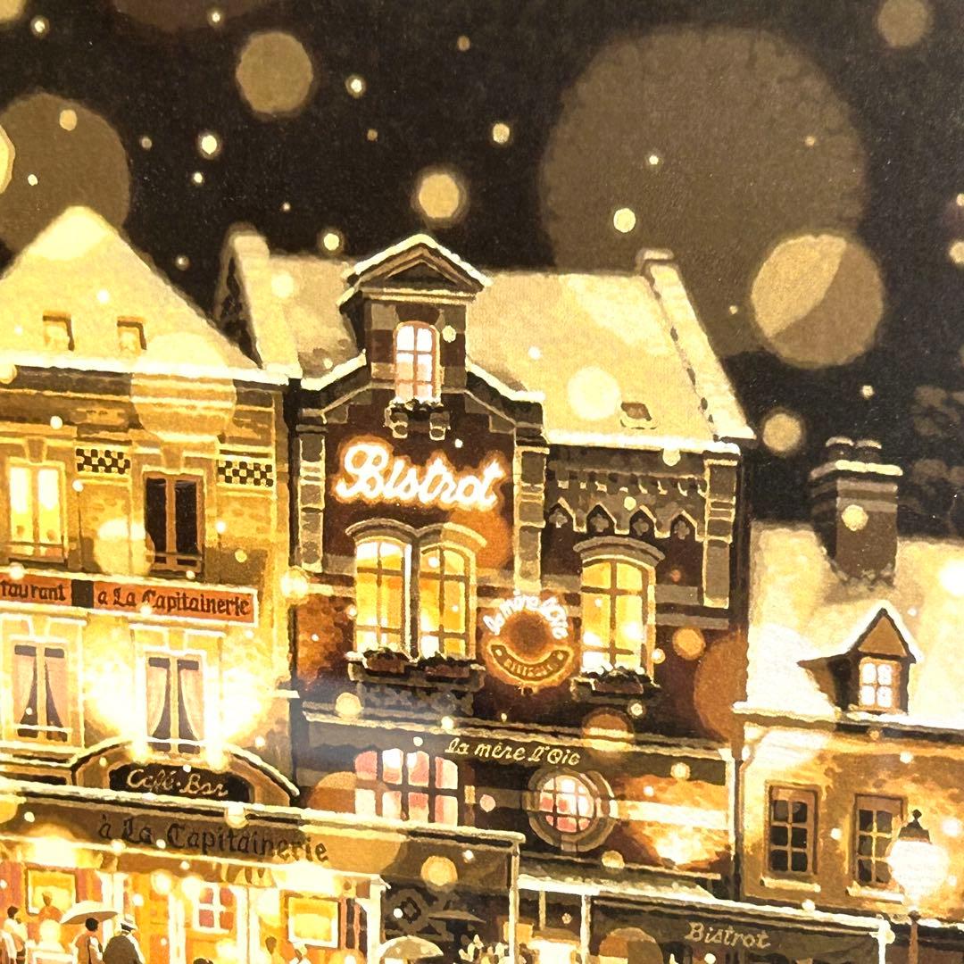 【美品】笹倉鉄平 「サン・ルーに降る雪」 公式 ポスター