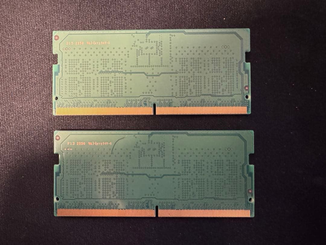Samsung DDR5 SODIMM 8GB 2枚セット