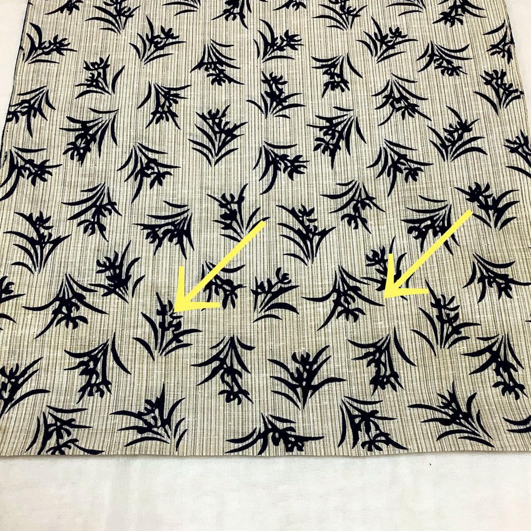 メ*郎様 【彦兵衛mini】2,000円スタート！「竺仙」謹製！浴衣反物〜ベージ