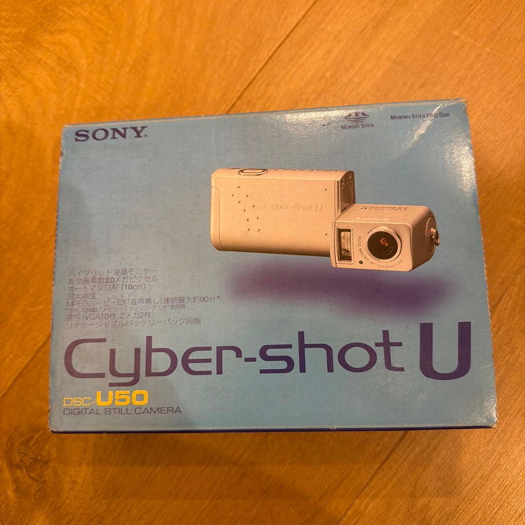 SONY Cyber-shot U DSC-U50 ジャンク 箱付