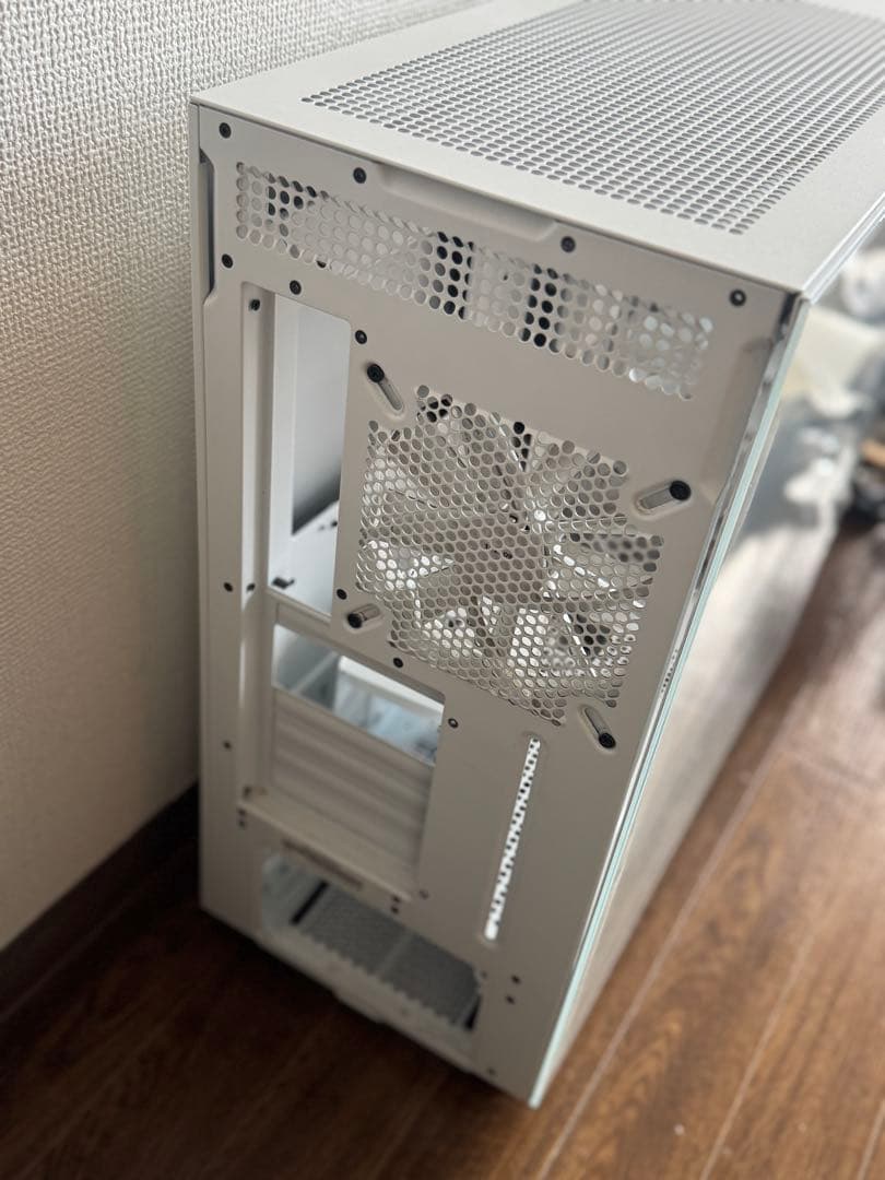 NZXT H7 Elite ホワイト 強化ガラス RGBファン付き PCケース