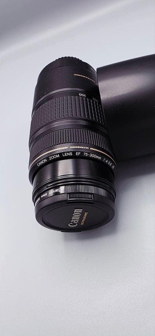 Canon EF75-300mm F4-5.6 IS USM＋レンズフード