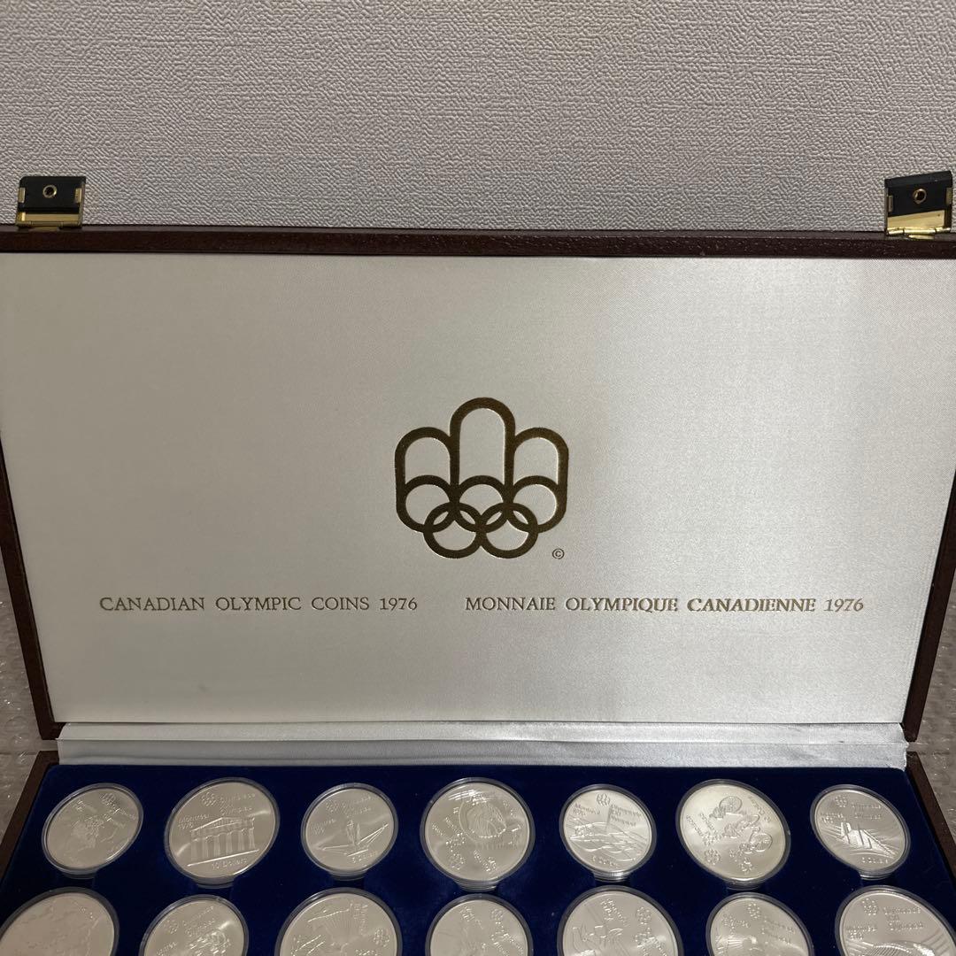 記念銀貨　カナダオリンピック　1976年　28枚