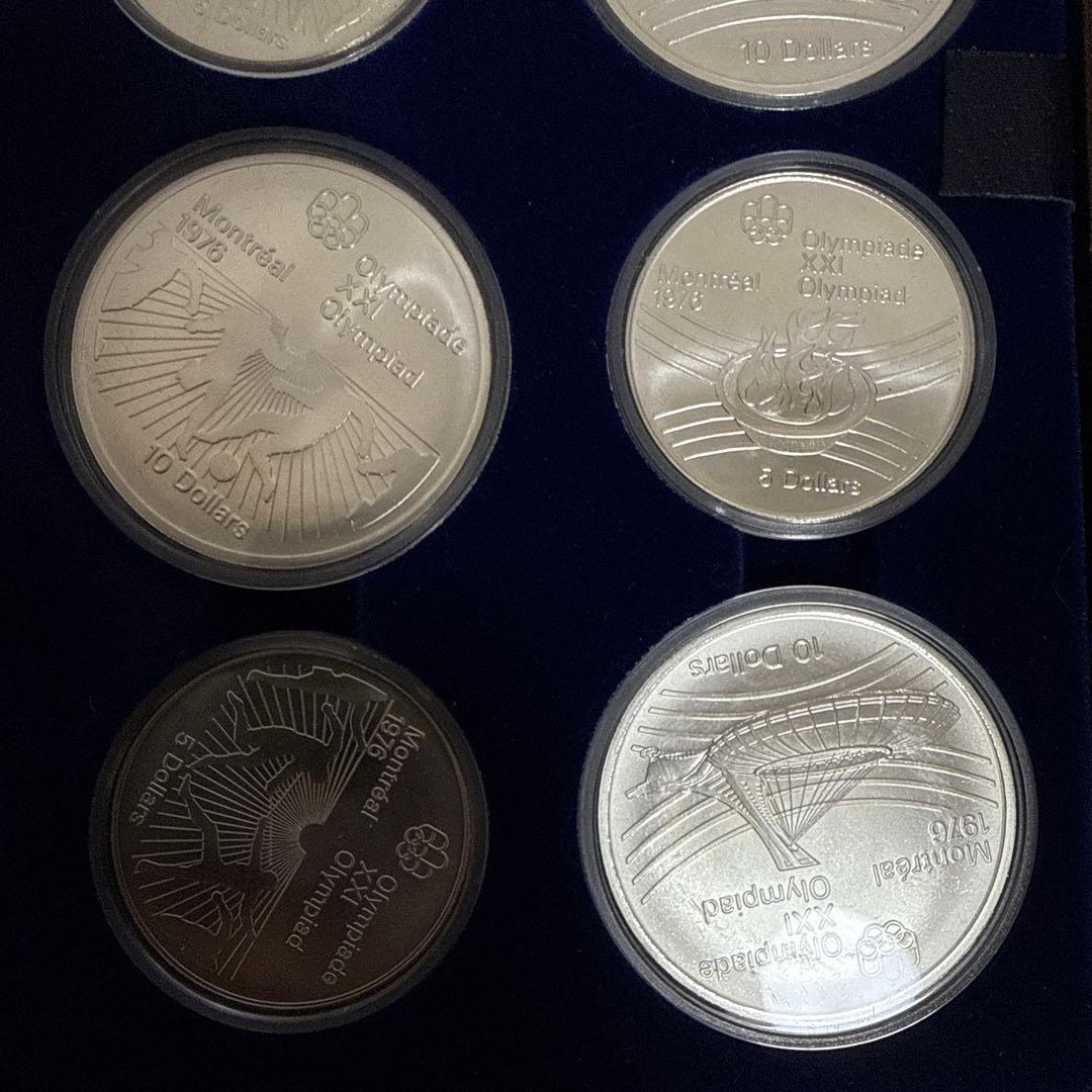 記念銀貨　カナダオリンピック　1976年　28枚