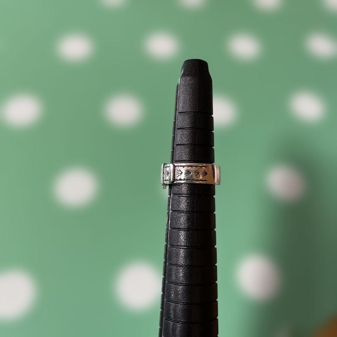 agete シルバー　ピンキーリング