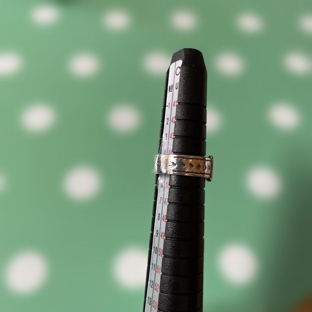 agete シルバー　ピンキーリング