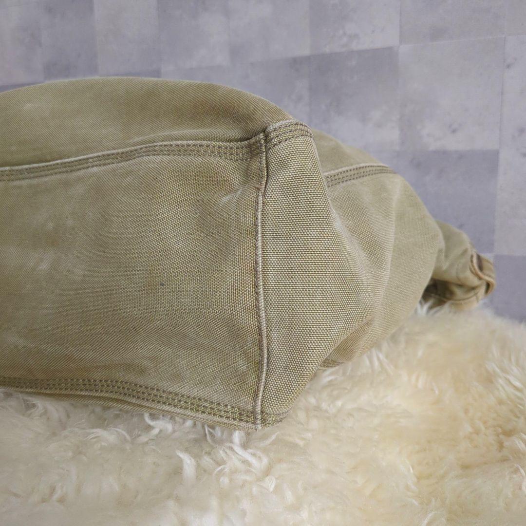 RUGBY RALPH LAUREN♦キャンバス トートバッグ カーキ ベージュ