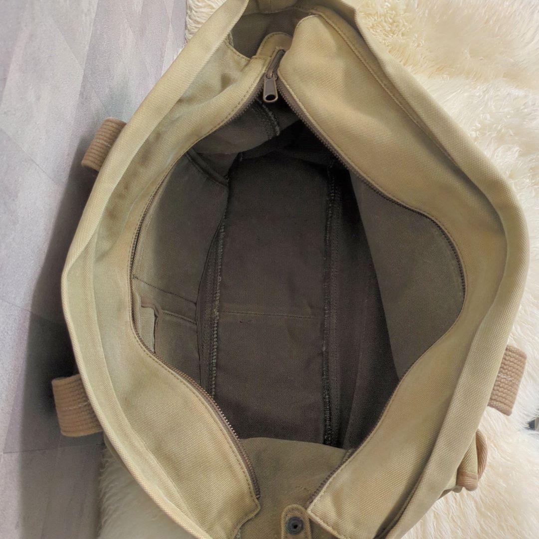 RUGBY RALPH LAUREN♦キャンバス トートバッグ カーキ ベージュ