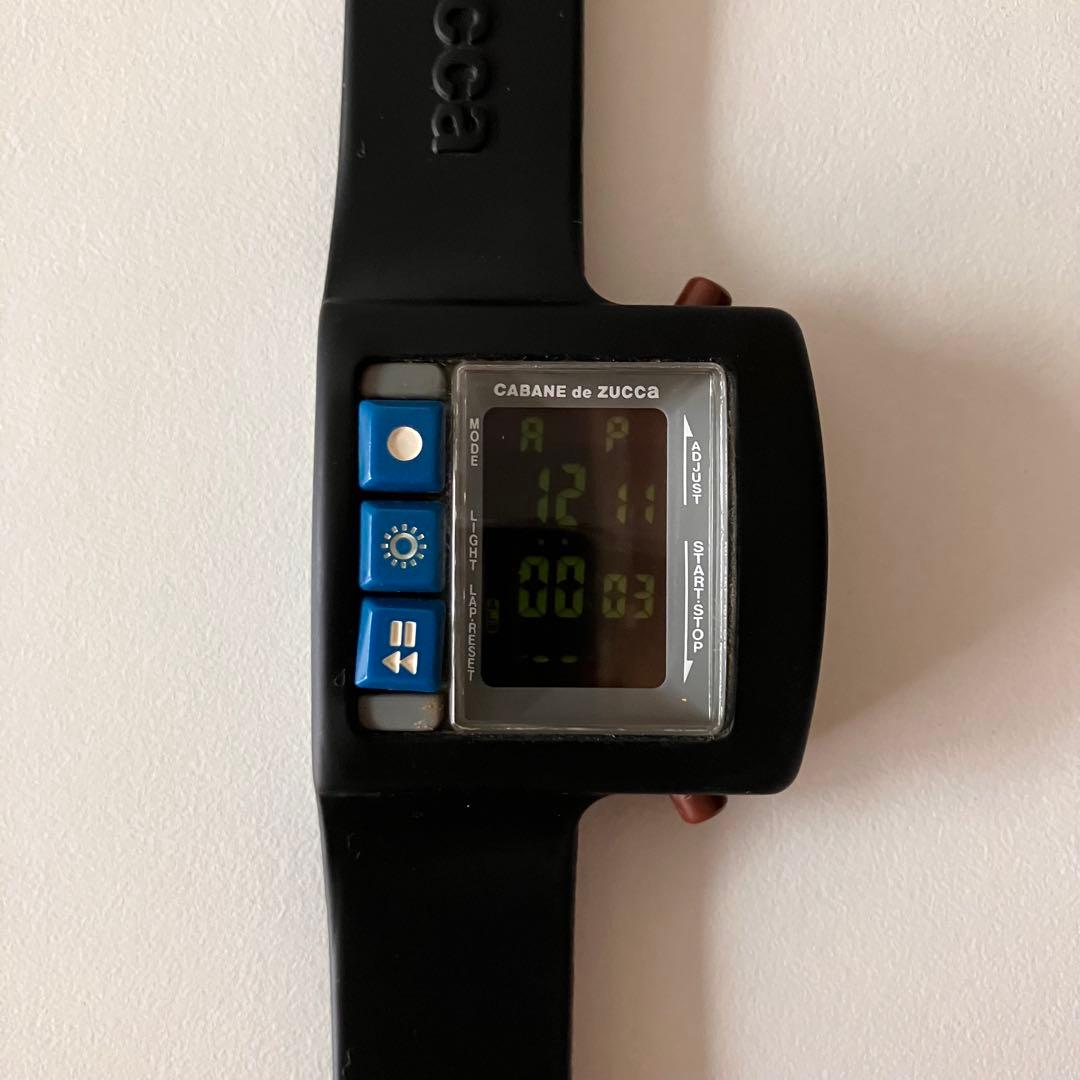 CABANE de zucca le chocolate 腕時計 黒