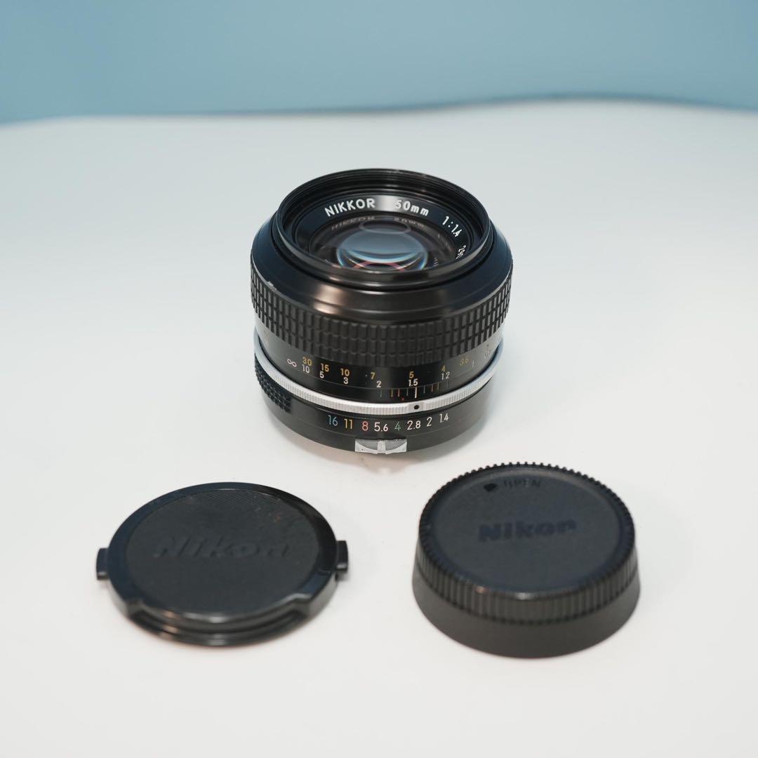 Nikon純正 50mm F1.4 単焦点レンズ a4528