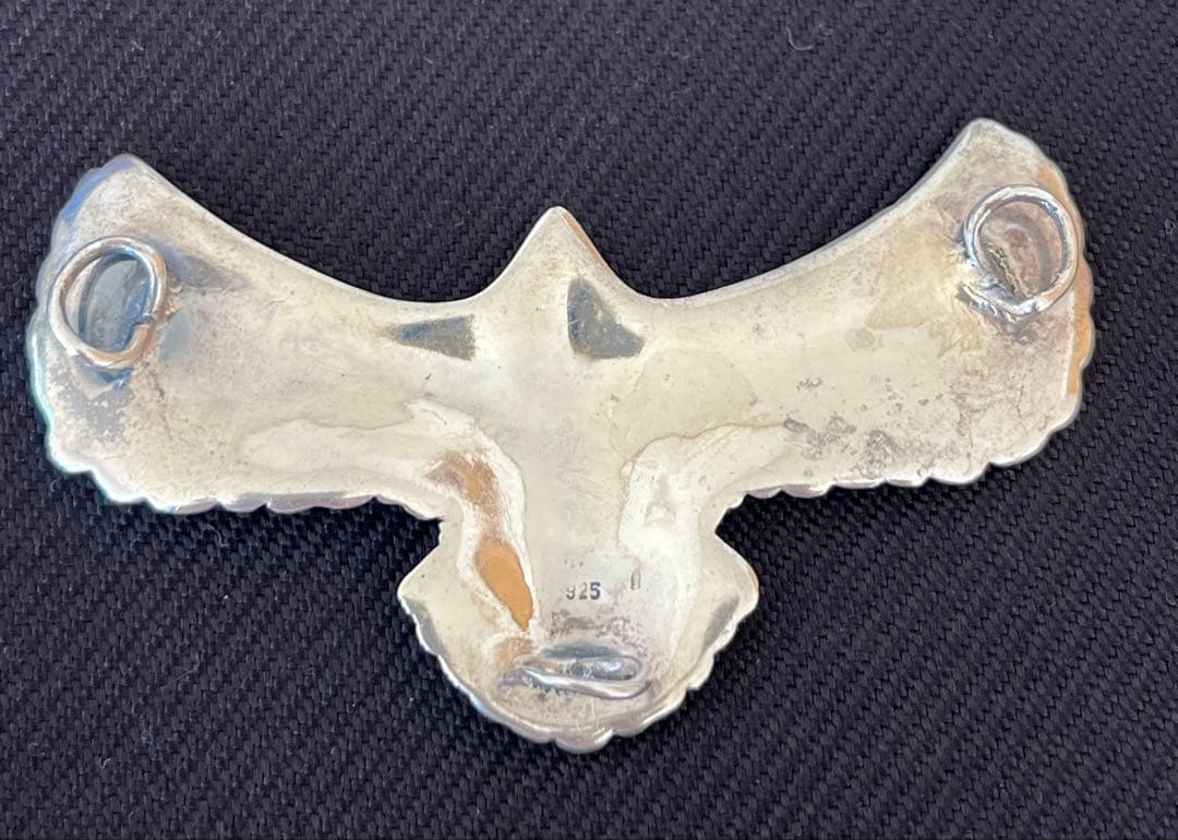 ❗️しか❗️年代品シルバー925ヴィンテージ　　　イーグルフェザーセット