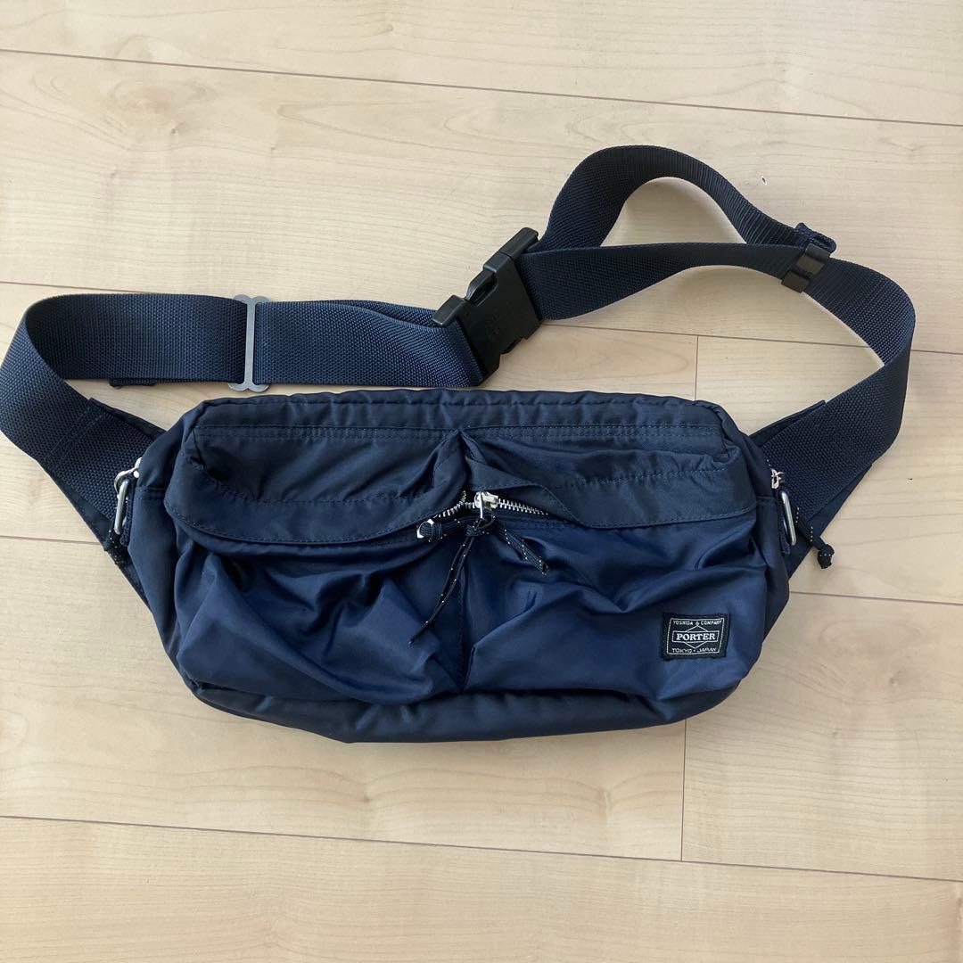 PORTER ボディバッグ ネイビー