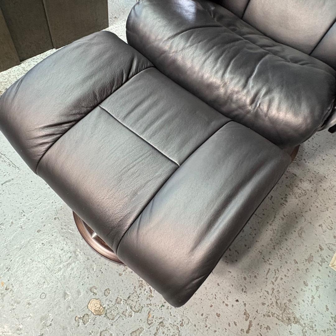 EKORNES エコーネス ストレスレスチェア & オットマンセット 本革