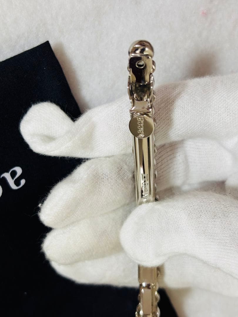 【新品箱入】acca バレッタ　クリップ　ベリーバレッタ　ピン　紫