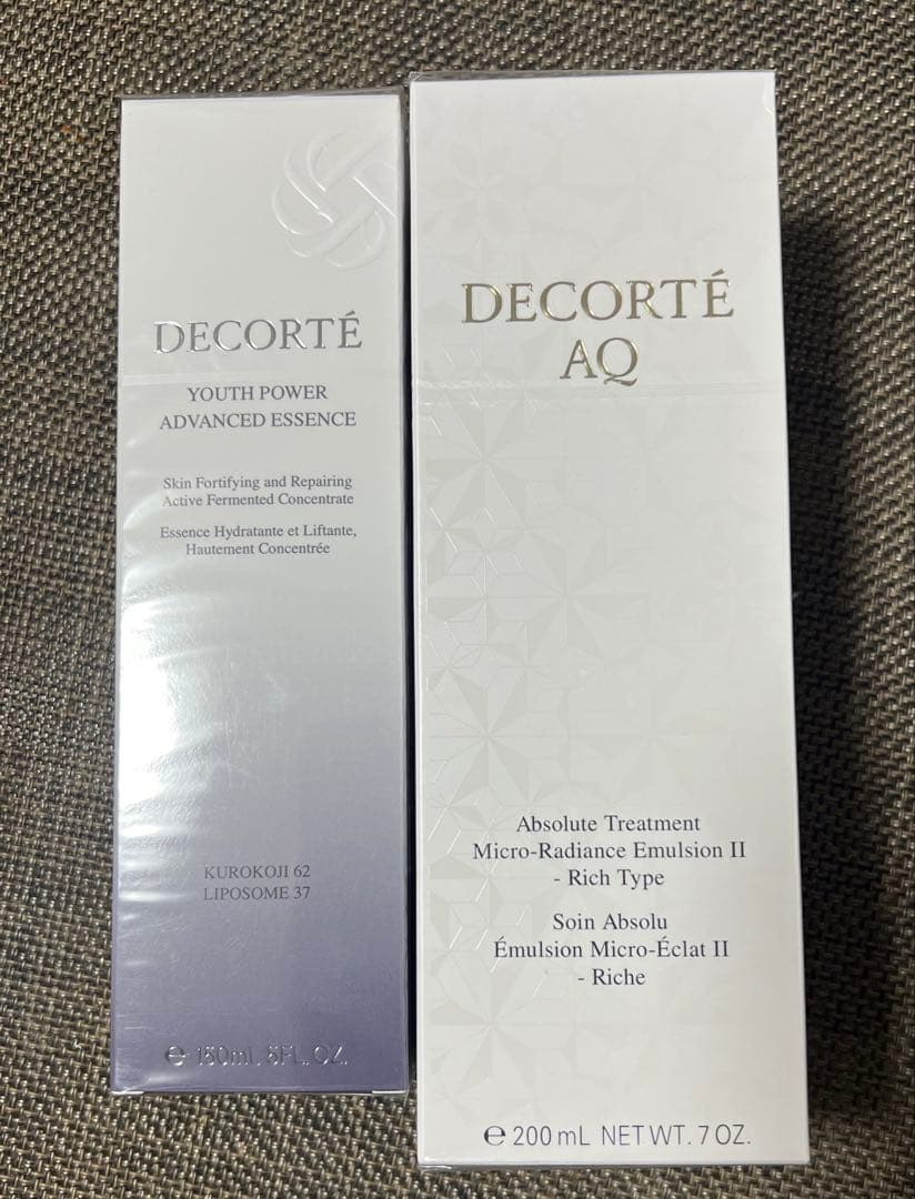 コスメデコルテ　ユースパワーエッセンスローション＆AQ乳液セット