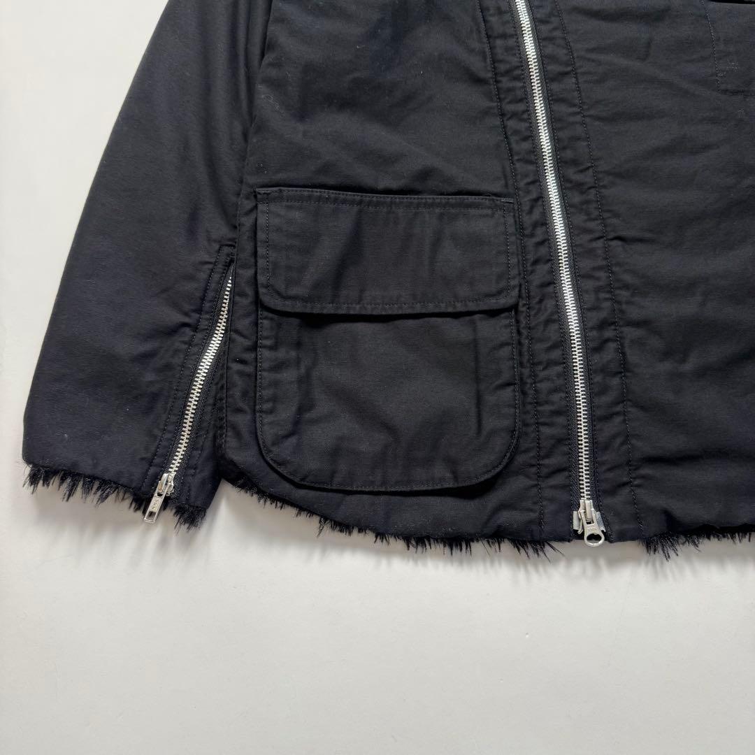 ジャケット・アウター 2000s ZUCCA diagonal zipup foodie jacket