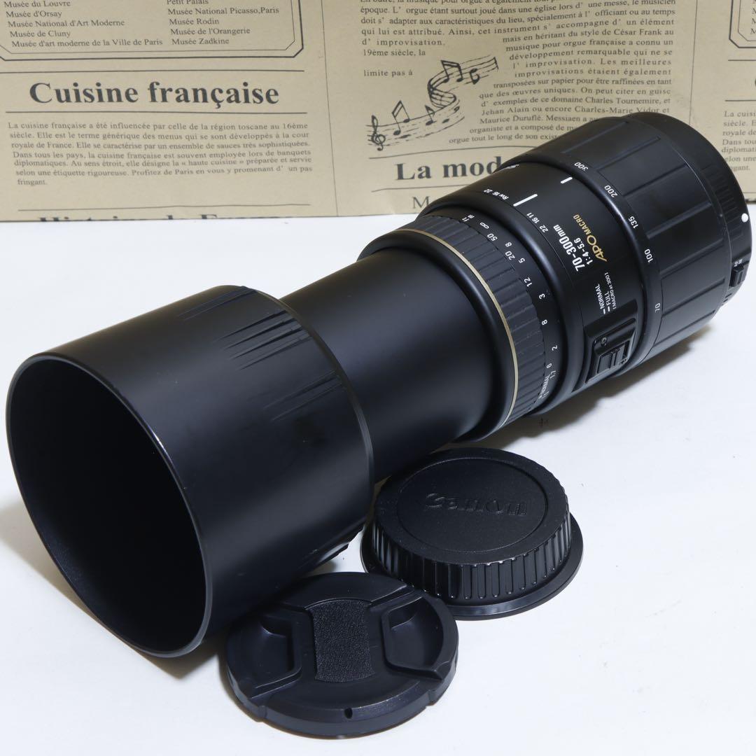 ◇大迫力300mm超望遠◇ Sigma 70-300 APO for Canon