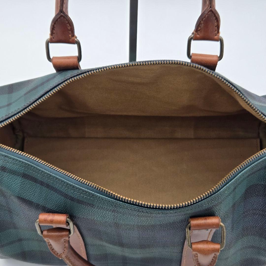 【極美品】ポロラルフローレン チェック ボストンバッグ 旅行 ビンテージ ラスト