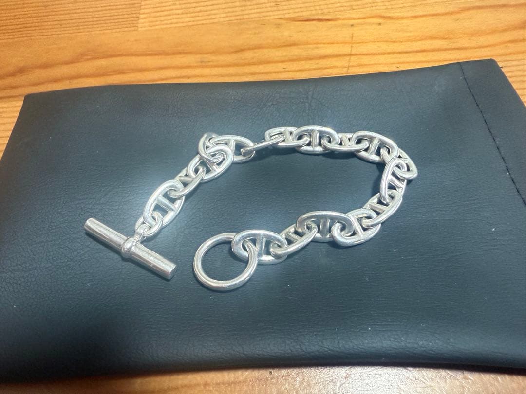 エルメス シェーヌ・ダンクル オマージュ　シルバー ブレスレット❗️SV925製