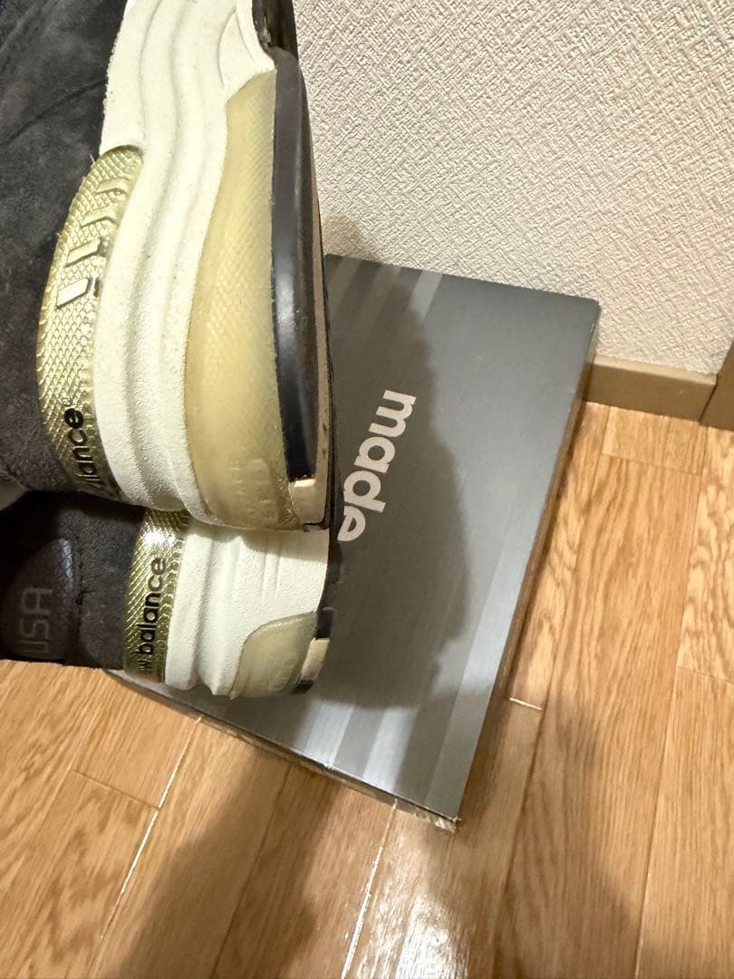 New Balance 992 ネイビー/グレー