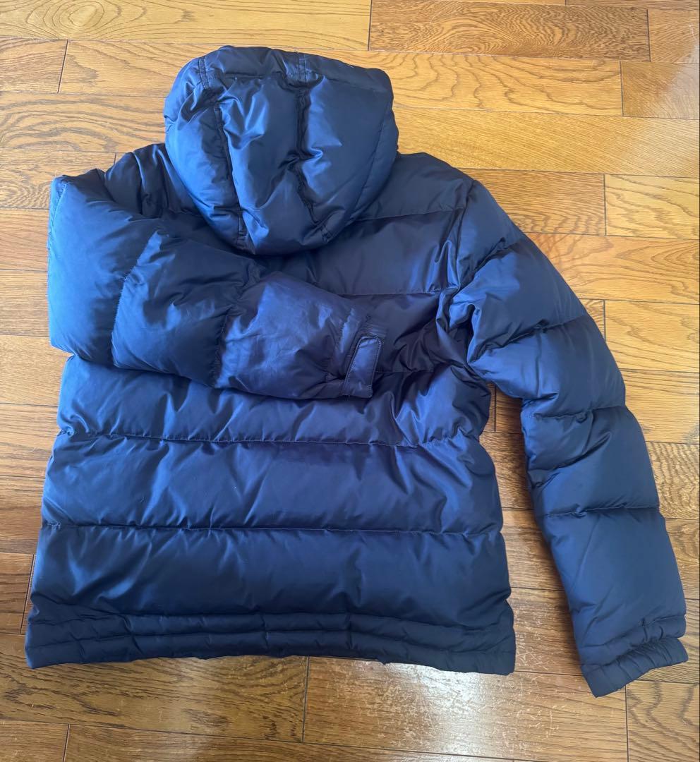 ぐ*ぅ様 シュプリーム　ネイビー フード付きダウンパーカー