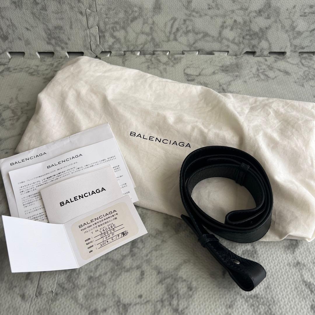 未使用級✨バレンシアガ SQUASH ボストンバッグ 2way レザー ブラック