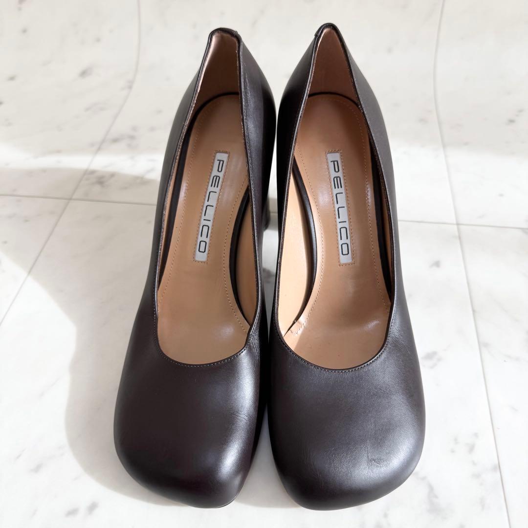 【美品】PELLICO MILENA ミレーナ ペリーコ スクエアトゥ パンプス