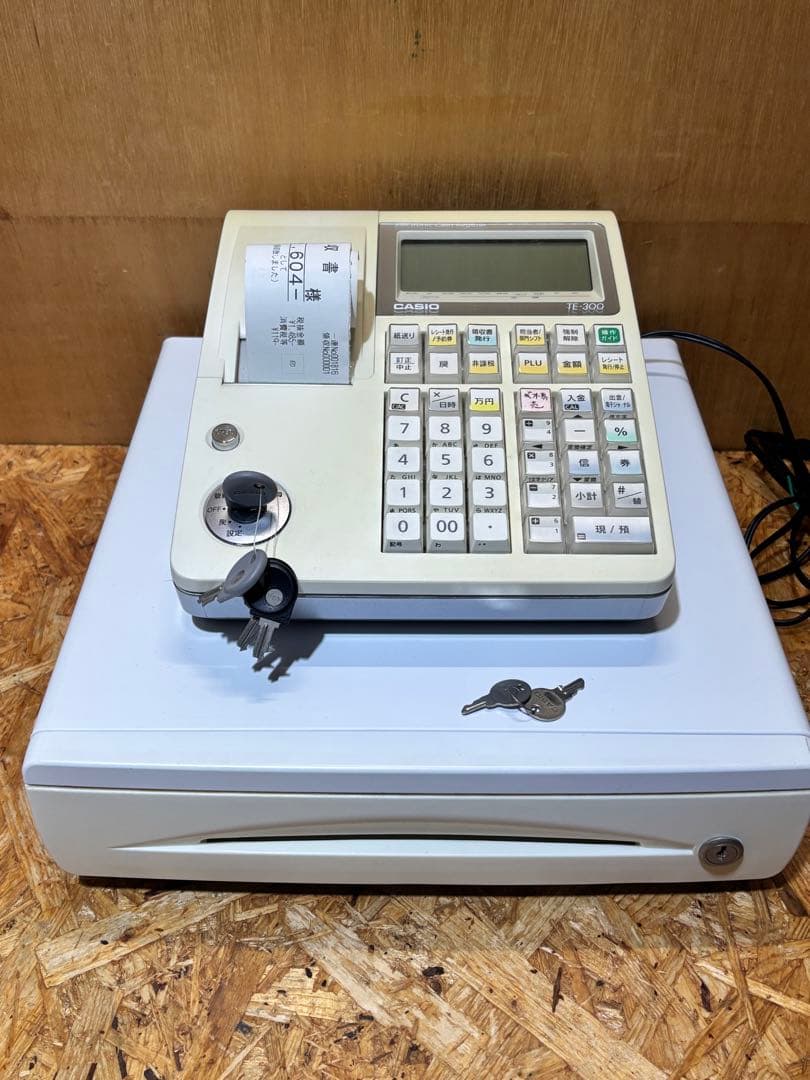 レジスター TE-300 DL-1217 カシオ