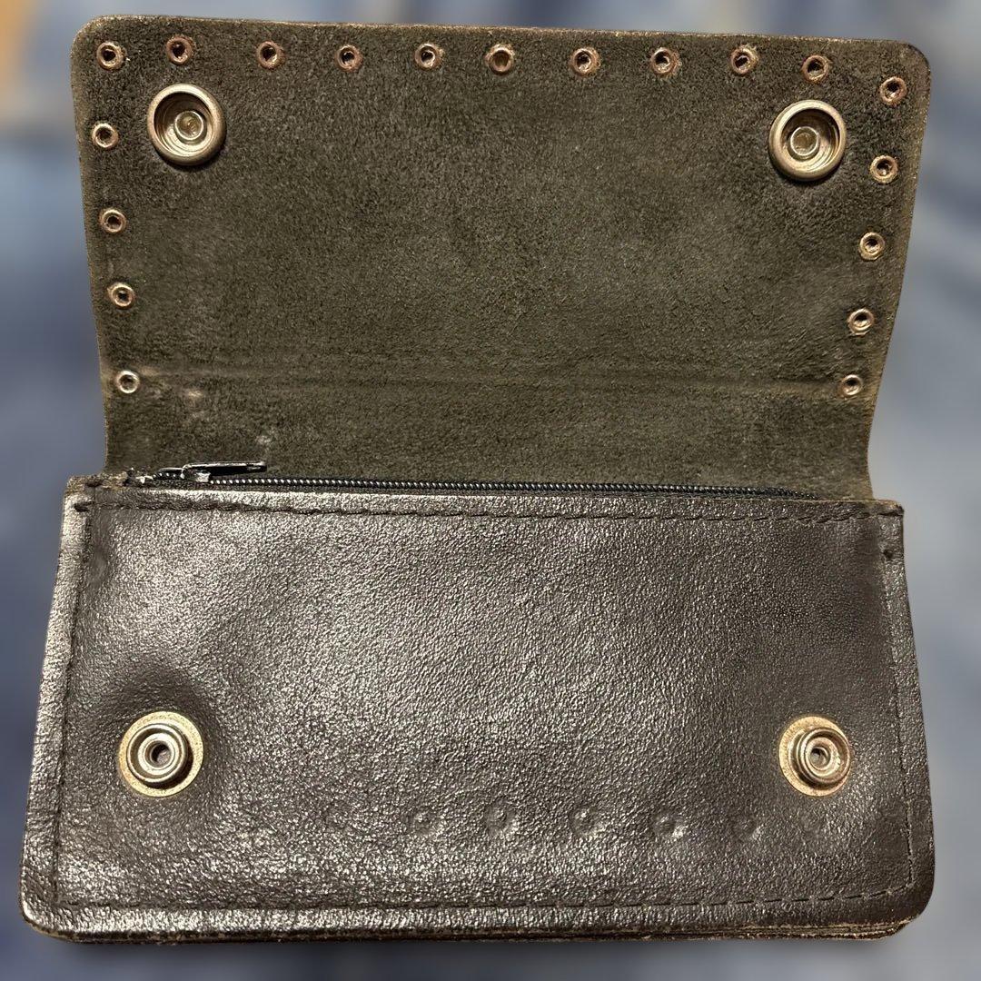 ハーレーダビッドソン　純正　トラッカーウォレット　スタッズ