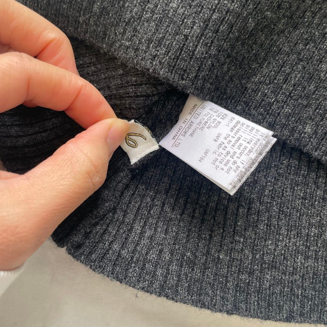 6 rokuダークグレー ベアトップ　完売品