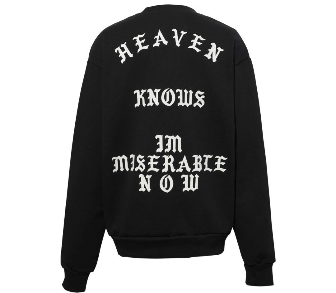 トップス BORN X RAISED HEAVEN KNOWS CREWNECK