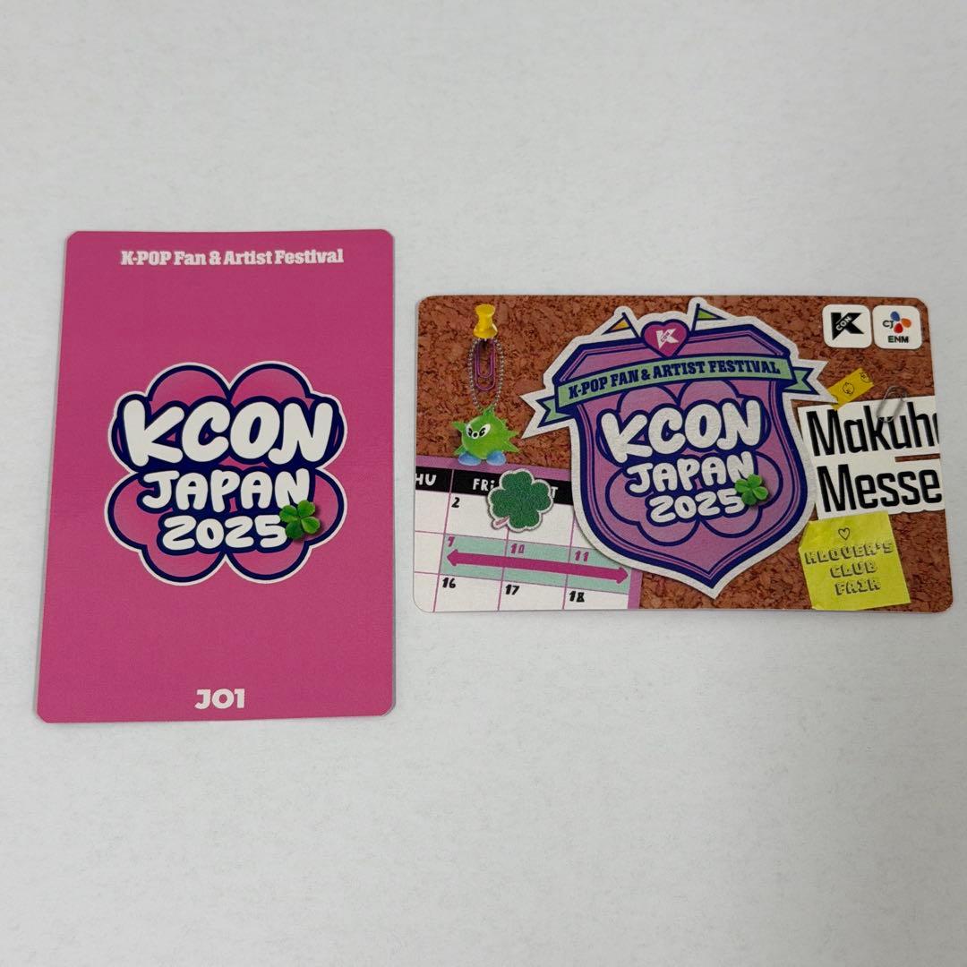 JO1 川尻蓮 KCON JAPAN 2025 MD トレカ サイン