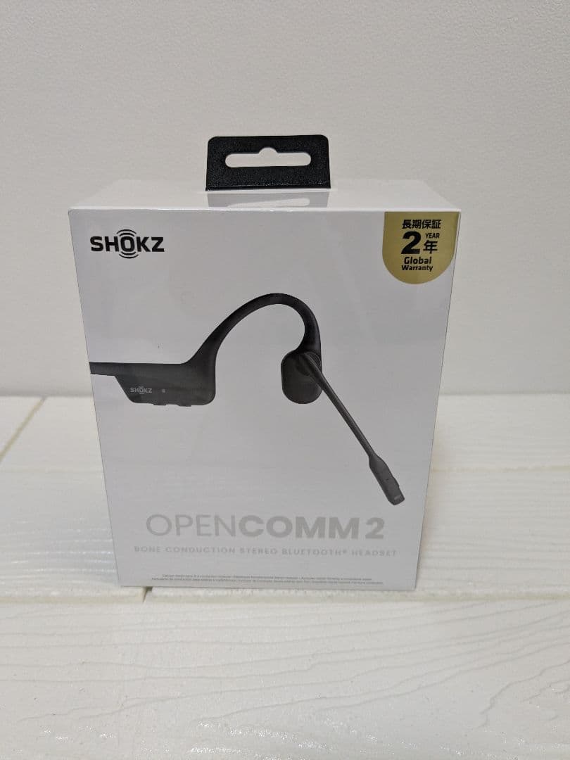 未開封　SHOKZ OpenComm 2 ブラック