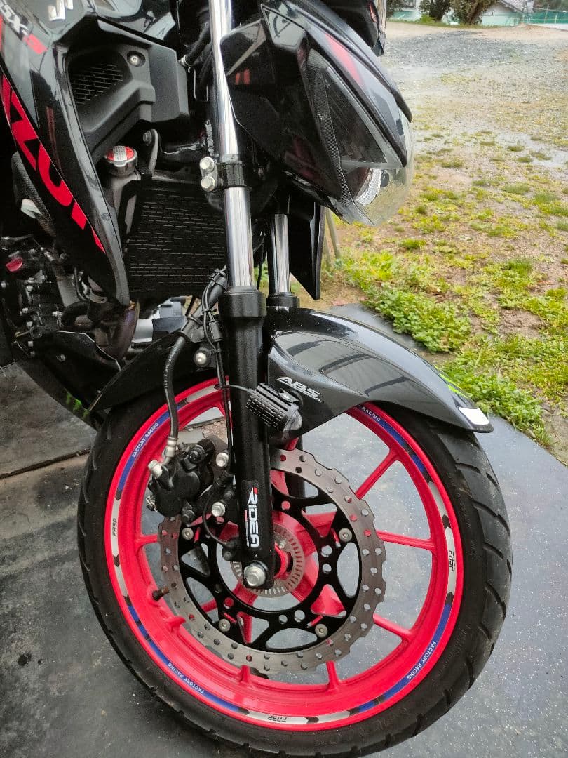 GSX-R125 GSX-S125 フロントディスクローター ジャダー対策品