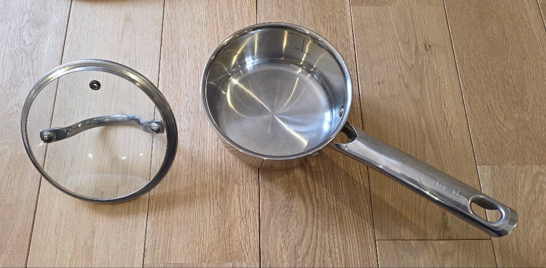 T-fal ステンレス鍋・フライパンセット