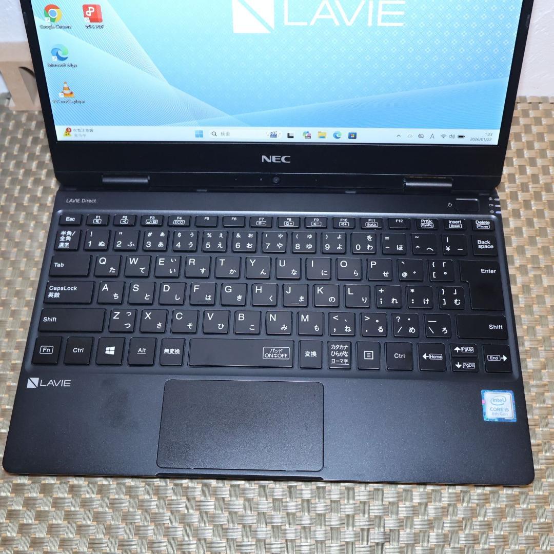 美品！Win11人気の黒8世代Corei5/SSD/メ8G/無線/カメラ/FHD