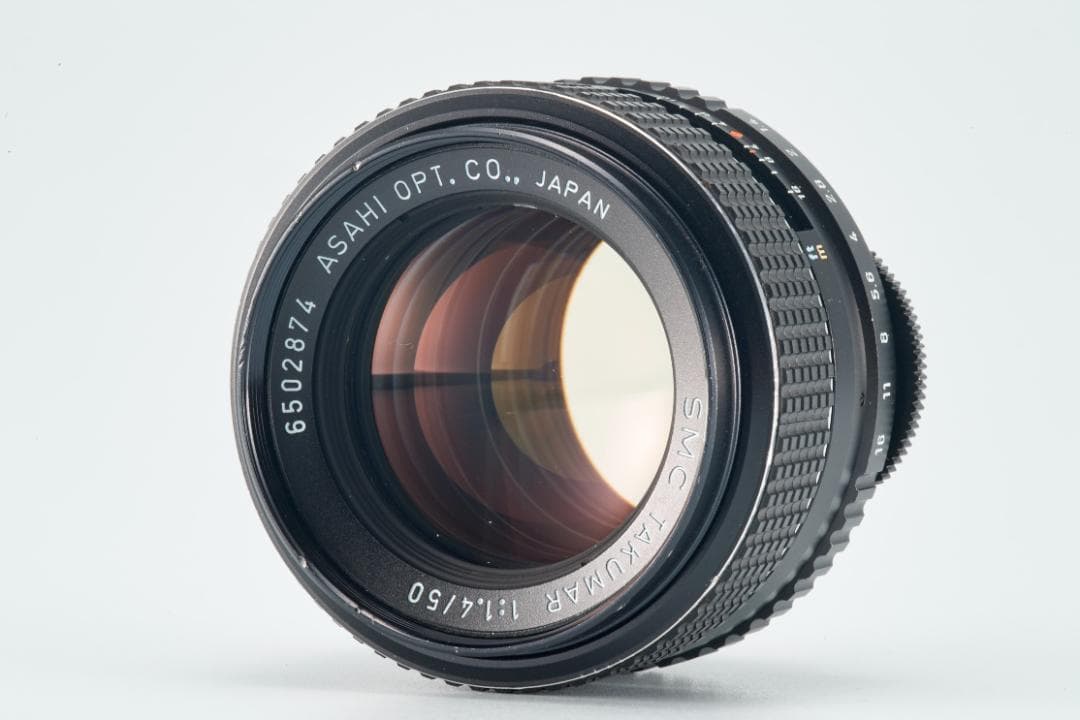 フィルムカメラ PENTAX SMC TAKUMAR f1.4 50mm M42 L74