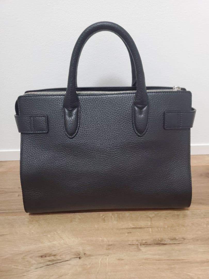 ペッレモルビダ　ミニボストン　黒