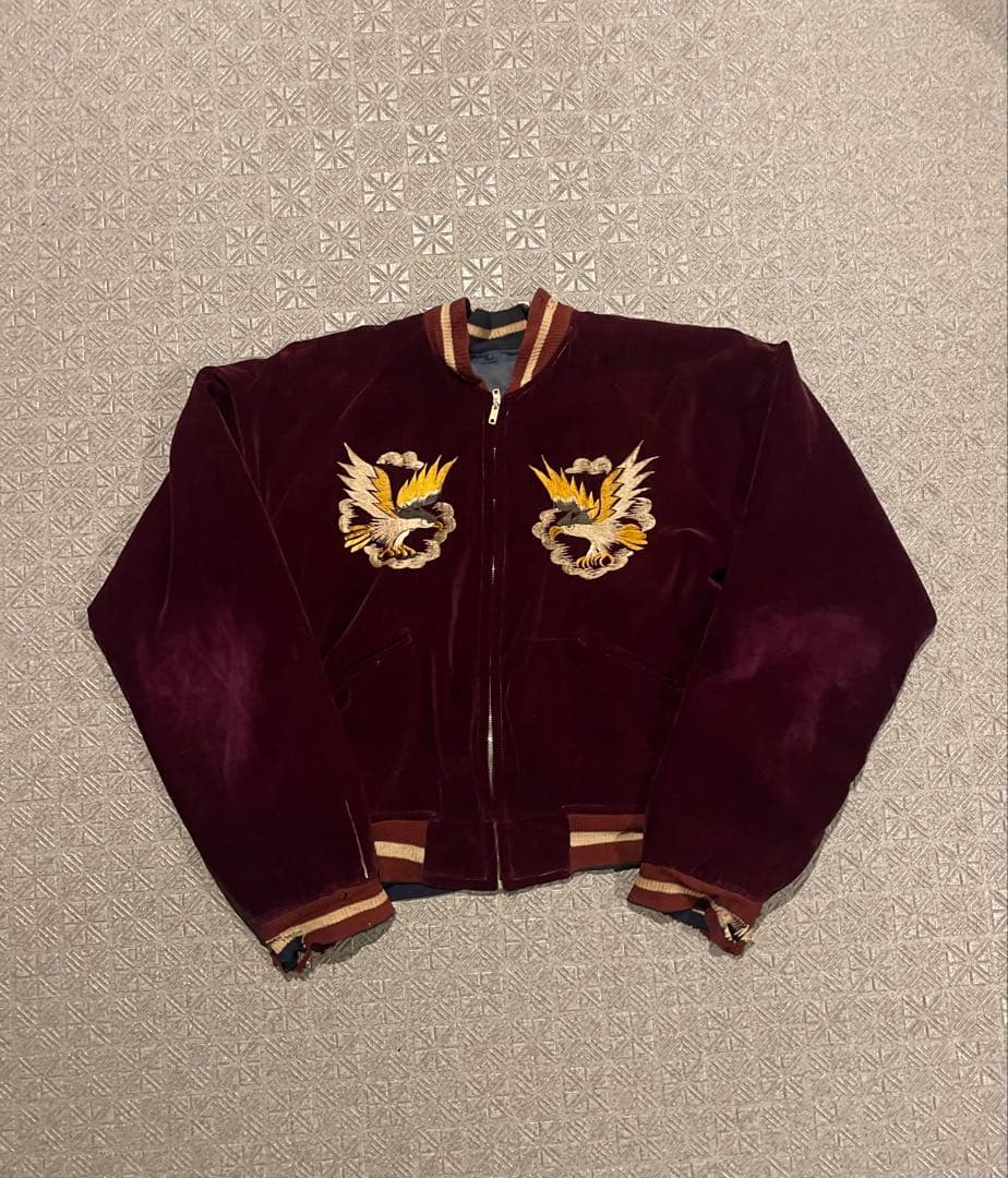50s オリジナル 別珍 スカジャン souvenir jacket 50年代