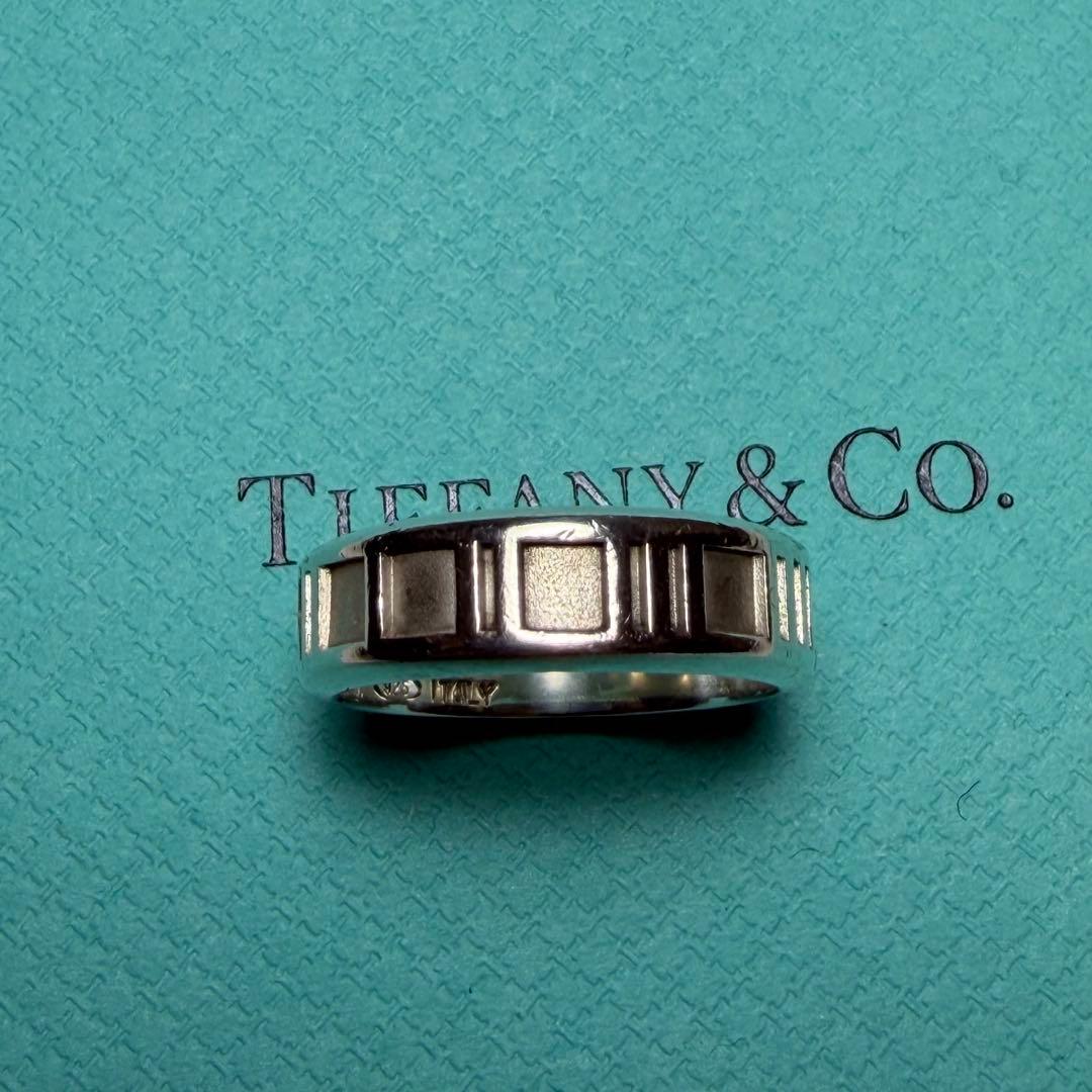 ☆美品☆ティファニー　リング　アトラス　シルバー　925　希少　17号