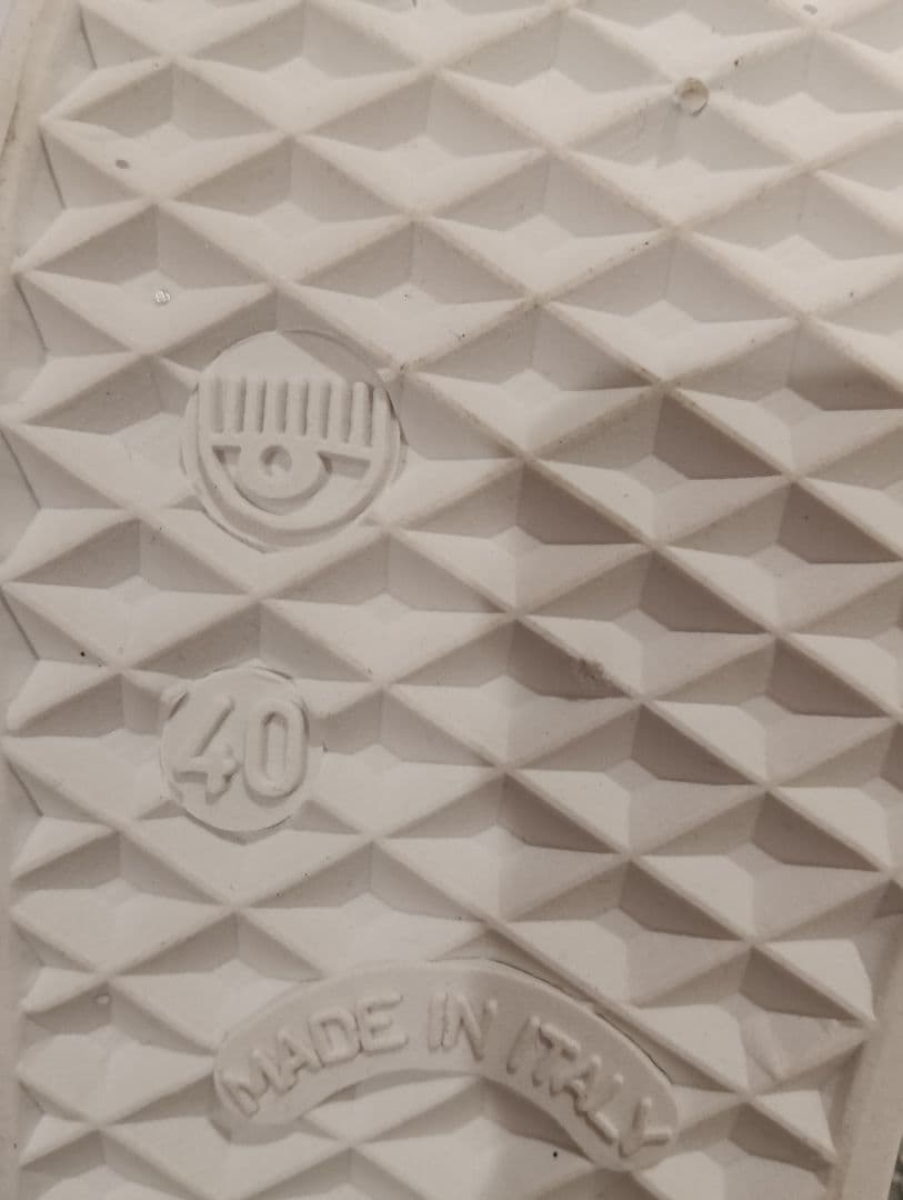 未使用ChiaraFerragniCandiesEmbellishedスリッポン