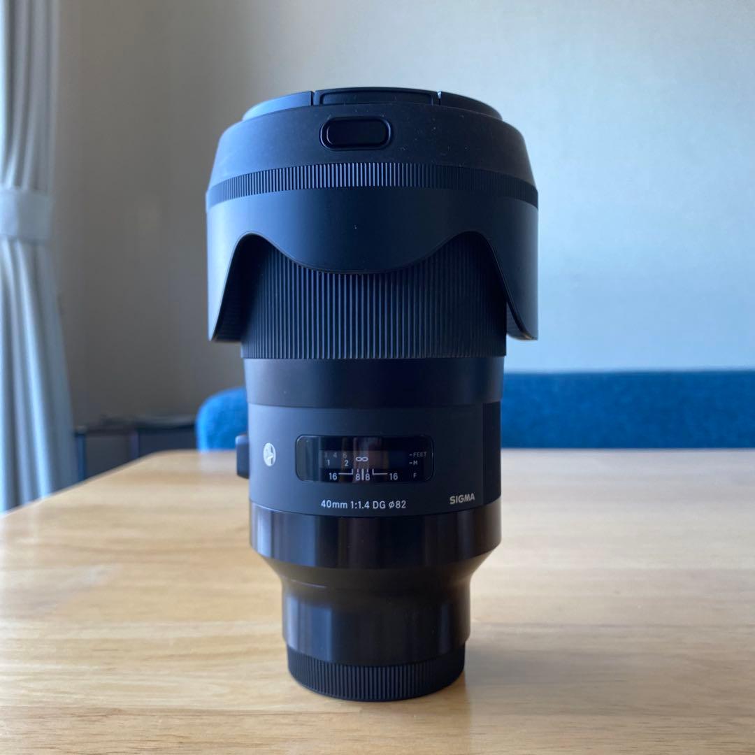 【ジャンク品】SIGMA 40mm F1.4 DG HSM Art レンズ