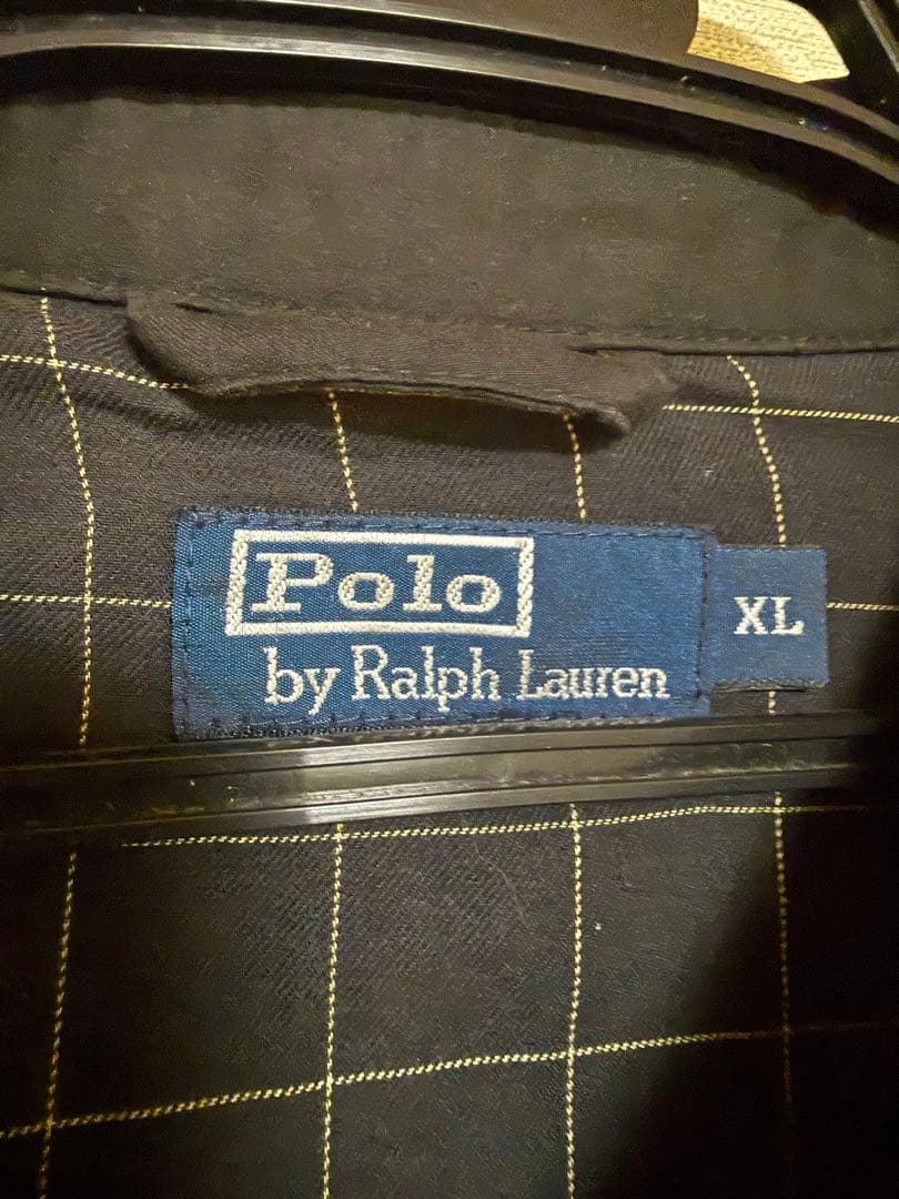 80-90s Polo by Ralph Lauren ブラックジャケット XL