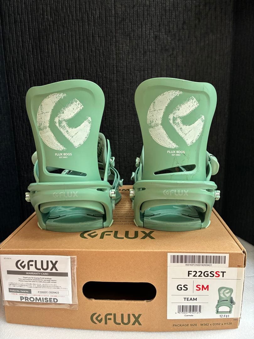 FLUX TEAM GS SM レディース使用 ビンディング