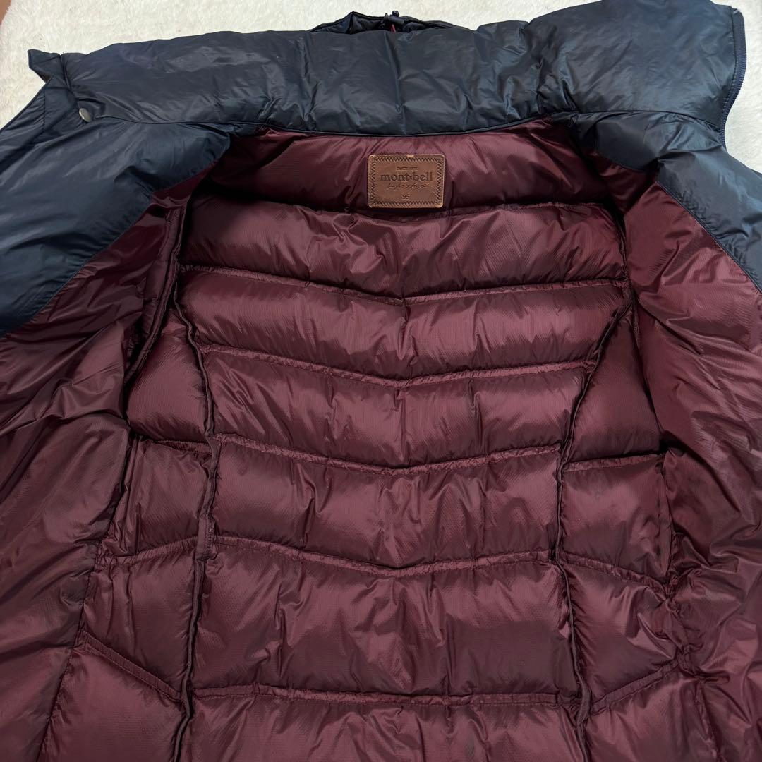 【美品】MONT-BELL EX800 ロングダウンコート　M